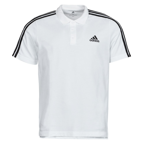 adidas Performance 3 Stripes PQ POLO SHIRT white/black - Vêtements Polos  manches courtes Homme 42,99 €