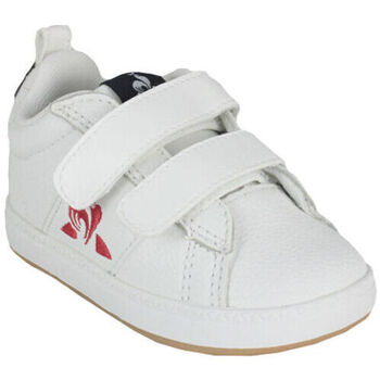 Chaussures Le Coq Sportif - Courtclassic inf bbr 2120473 Blanc - Chaussures Baskets basses Enfant 35 