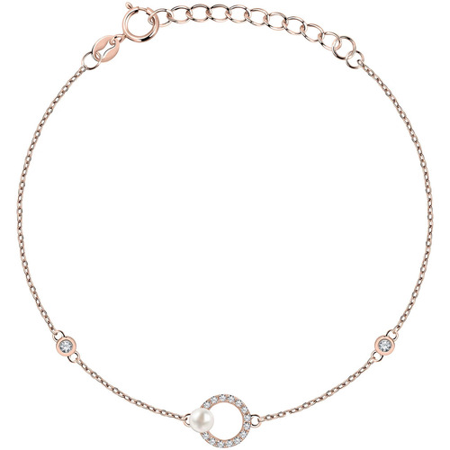 Rideaux / stores Femme Bracelets Cleor Bracelet en argent 925/1000 et zircon Rose