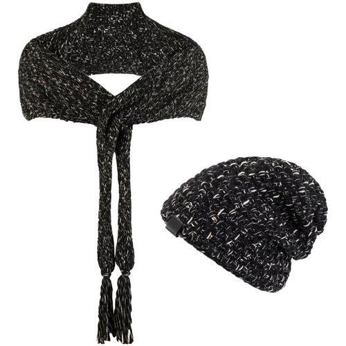 Mokalunga Echarpe et bonnet Lumina Noir - Accessoires textile echarpe Femme  54,95 €