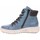 Chaussures Femme Boots Rieker Z663914 Bleu