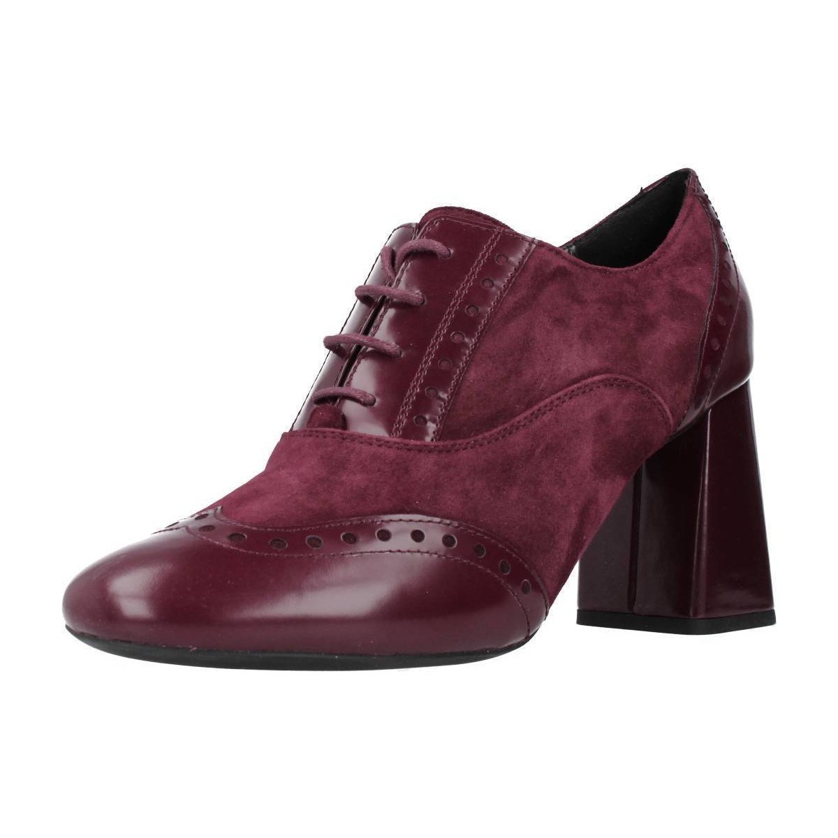 Chaussures Femme Bottines Geox D SEYLISE HIGH Rouge