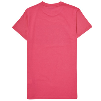 T-shirts Manches Courtes Fille Diesel TMILEY Rose - Livraison Gratuite 