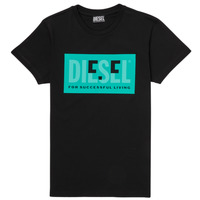 Vêtements Enfant T-shirts manches courtes Diesel TMILEY Noir