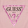 Vêtements Fille T-shirts manches courtes Guess LIO Rose