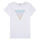 Vêtements Fille T-shirts manches courtes Guess BIJUO Blanc