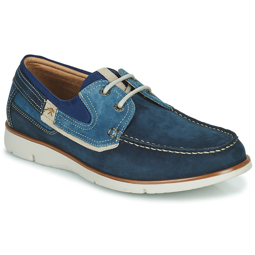 Fluchos GIANT Bleu - Livraison Gratuite | Mail-casShops ! - Chaussures  Chaussures bateau Homme 125,00 €