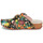 Chaussures Femme Sabots Laura Vita BRCYANO 20 Noir / Multicolore