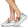 Chaussures Femme Baskets basses Serafini MALIBU Bleu / Blanc / Orange