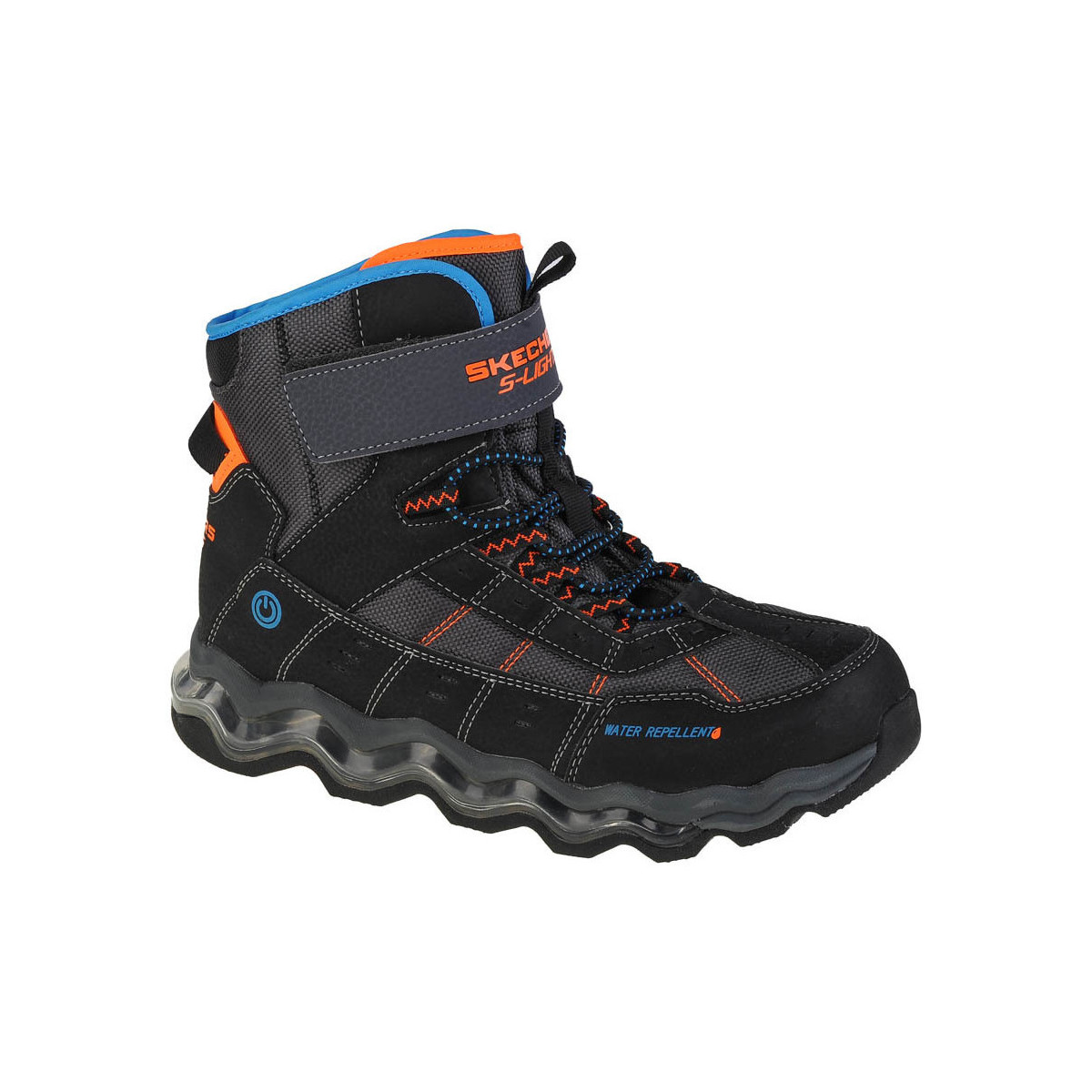 Chaussures Garçon Boots Skechers Turbowave-Polar Rush Noir