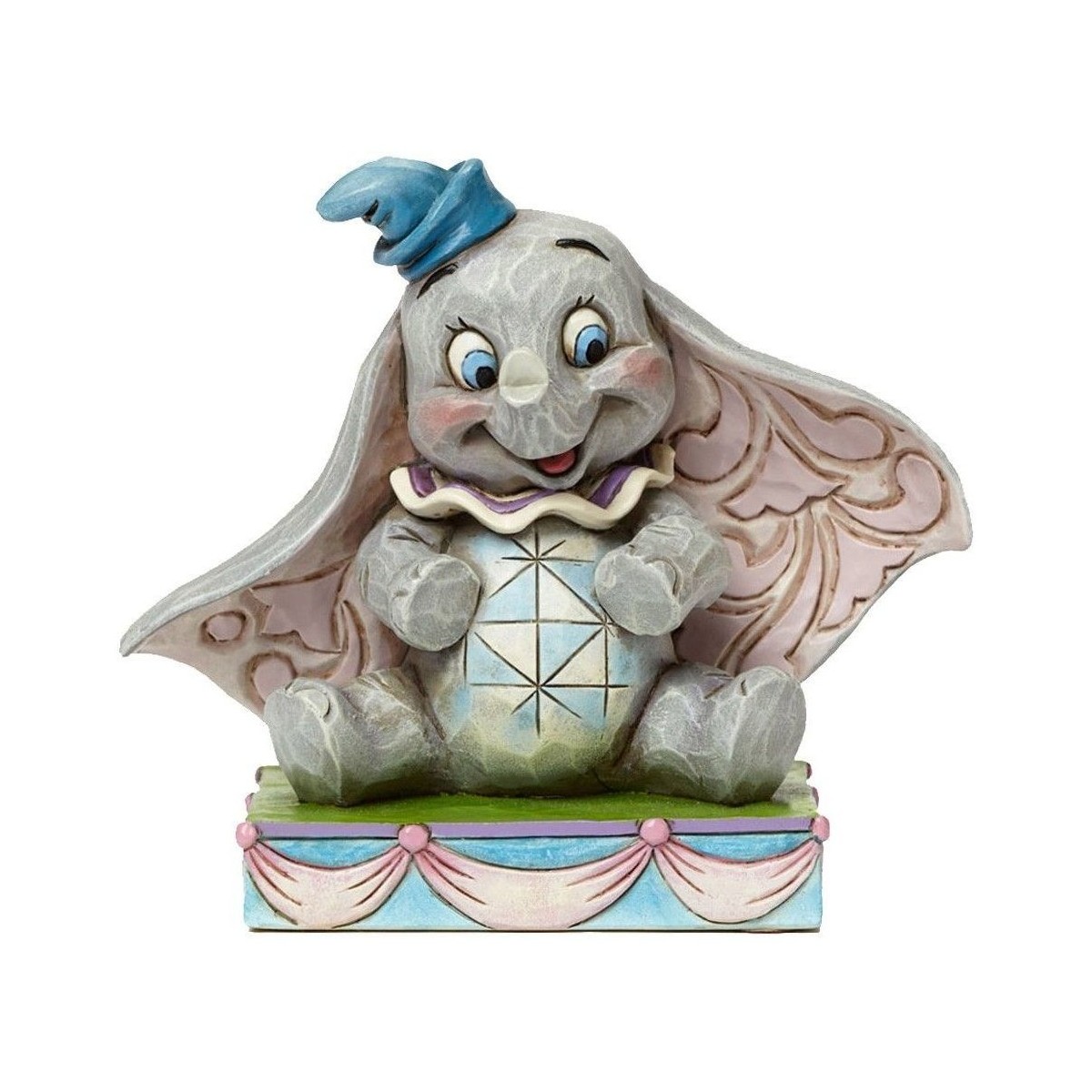 Maison & Déco Statuettes et figurines Enesco Statuette de Collection en résine Bébé Dumbo Gris