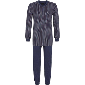 Vêtements Homme Pyjamas / Chemises de nuit Ringella Pyjama coton long Bleu