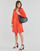 Vêtements Femme Robes courtes Lauren Ralph Lauren SHAVILYA-LONG SLEEVE-DAY DRESS Orange