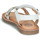 Chaussures Fille Sandales et Nu-pieds Gioseppo WEA Blanc / Doré