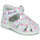 Chaussures Fille Sandales et Nu-pieds Primigi 1909422 Blanc / Multicolore
