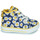 Chaussures Fille Derbies & Richelieu 1950600 Bleu / Blanc / Jaune