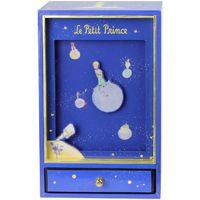 Maison & Déco Enfant Paniers / boites et corbeilles Trousselier Boite musicale animée Le petit Prince Bleu