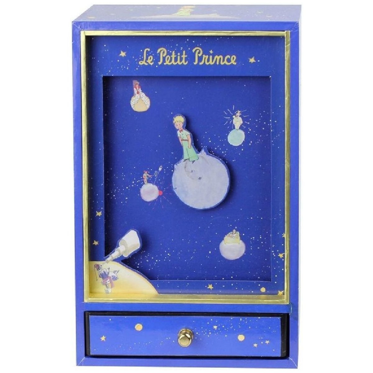 Maison & Déco Enfant Sacs de sport Trousselier Boite musicale animée Le petit Prince Bleu