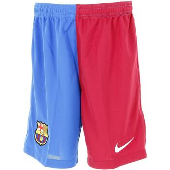 Vêtements Garçon matching Shorts / Bermudas Nike Barca short jr 2021.22 home Bordeaux