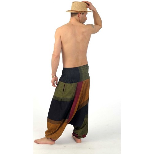 Vêtements Pantalons | Sarouel homme femme élastique teufer Mahabharat - MK22850