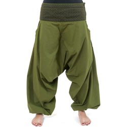 Vêtements Soins corps & bain Fantazia Pantalon sarwel mixte ethnique imprime retro Nadehu Kaki