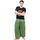 Vêtements Pantalons fluides / Sarouels Fantazia Pantalon sarouel grande taille mixte army green Pakho Kaki