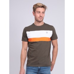 Vêtements T-shirts & Polos Ritchie T-shirt col rond pur coton NAMLET Kaki