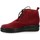 Chaussures Femme Rose is in the air Derby cuir velours  bdeaux Bordeaux