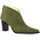 Chaussures Femme Bottes Vidi Studio Boots crimson cuir velours Kaki