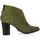 Chaussures Femme Bottes Vidi Studio crimson Boots cuir velours Kaki