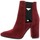 Chaussures Femme Boots Nuova Riviera Boots cuir velours  bdeaux Bordeaux