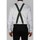 Vêtements Homme Cravates et accessoires Kebello Bretelles extensibles à clips Kaki H Kaki