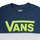 Vêtements Garçon T-shirts manches courtes Vans VANS CLASSIC BLOCK SS Marine / Gris