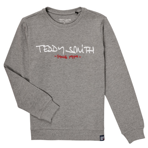 Vêtements Garçon Sweats Teddy Smith S-MICKE Gris