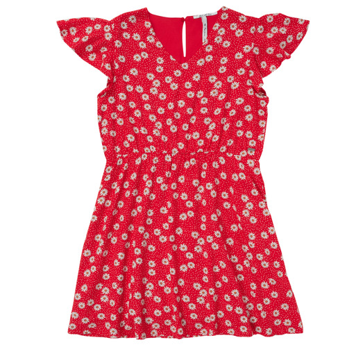 Vêtements Fille Robes courtes Pepe JEANS Runner LIMA Rouge