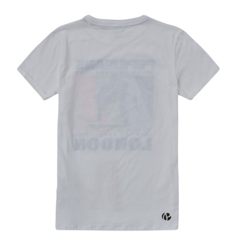 Crossover short-sleeve T-shirt Bianco