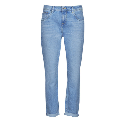 Vêtements Femme wide-leg Jeans droit Pepe wide-leg jeans VIOLET Bleu