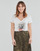 Vêtements Femme T-shirts T-Shirt manches courtes Ikks BU10445 Blanc