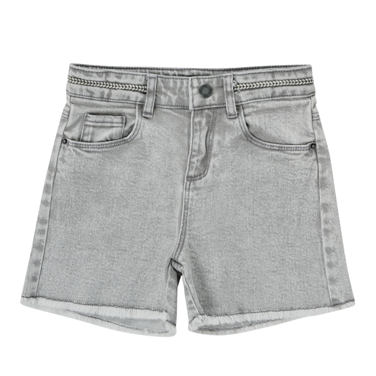 Vêtements Fille Shimmer Shorts / Bermudas Ikks DOUALE Gris
