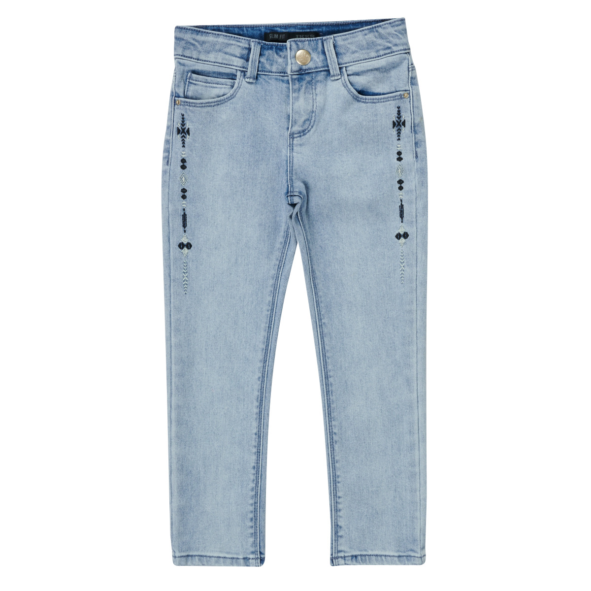 Vêtements Fille Jeans high-waisted slim Ikks FACON Bleu