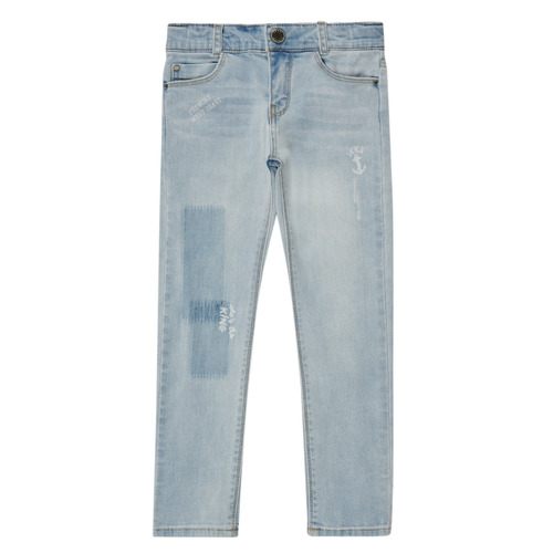 Vêtements Garçon lines Jeans slim Ikks JIONDI Bleu