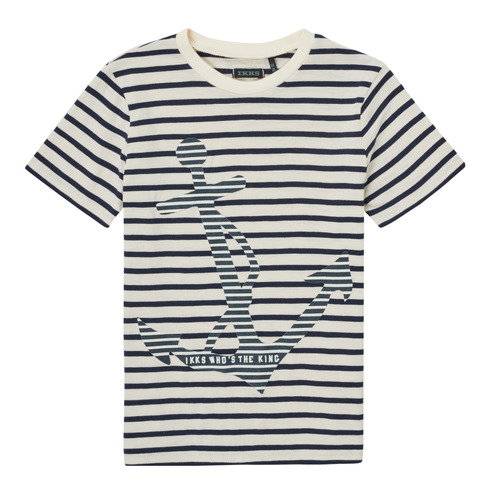 Vêtements Garçon Moschino Kids stud-embellished logo t-shirt Ikks JUSOT Multicolore