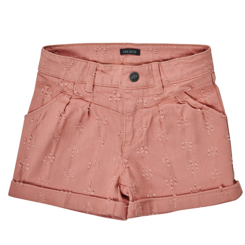 Vêtements Fille Shorts detail / Bermudas Ikks EAGLEI Rose
