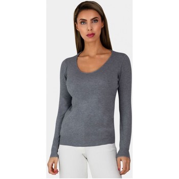 Kebello Pull col v Gris F Gris