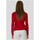 Vêtements Femme Pulls Kebello Pull col v Taille : F Rouge S Rouge
