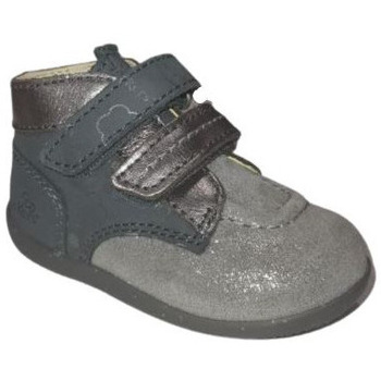 Chaussures Fille Boots Kickers Boots bonkro Gris