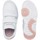 Chaussures Baskets mode Lacoste Baskets bebe  REF 54010 1Y9 blanc et rose Multicolore