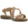 Chaussures Femme Sandales et Nu-pieds Marila Sandales plates  ref_46318 multi beige Multicolore