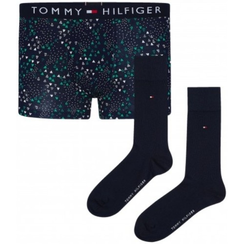 Sous-vêtements Homme Caleçons Grey Tommy Hilfiger Boxer et chaussettes  Ref 53665 Multicolore