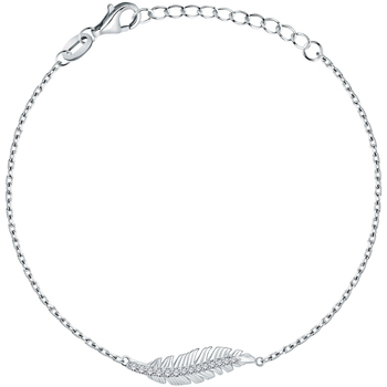 Tables de chevet Femme Bracelets Cleor Bracelet en argent 925/1000 et zircon Argenté